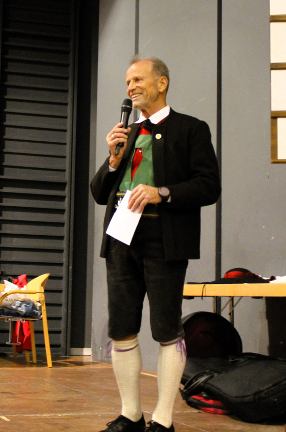 Manfred Ratschiller Obmann der Volkstanzgruppe Schlanders